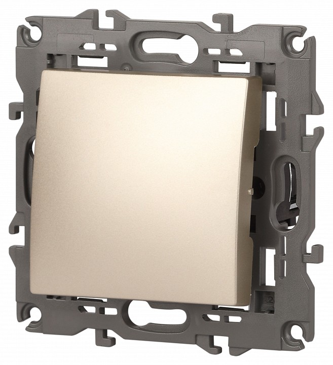 Переключатель одноклавишный ЭРА Elegance без рамки 14-1103-04