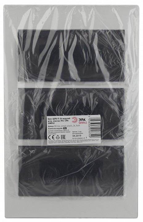 Электрический щиток встраиваемый Эра  BOXF36