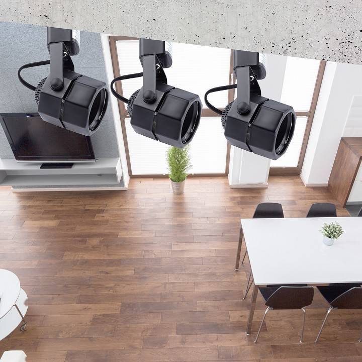 Светильник на штанге Эра  TR9-GU10 BK