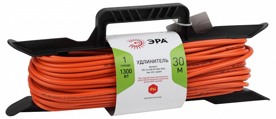 Удлинитель Эра  UFx-1e-3x0.75-30m