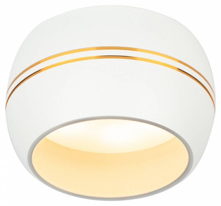 Светильник накладной ЭРА OL13 GX53 WH/GD белый/золото Б0049037