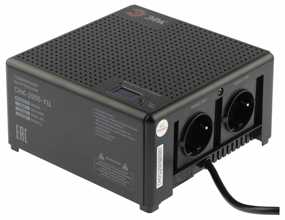 Стабилизатор напряжения Эра  CНК-2000-УЦ
