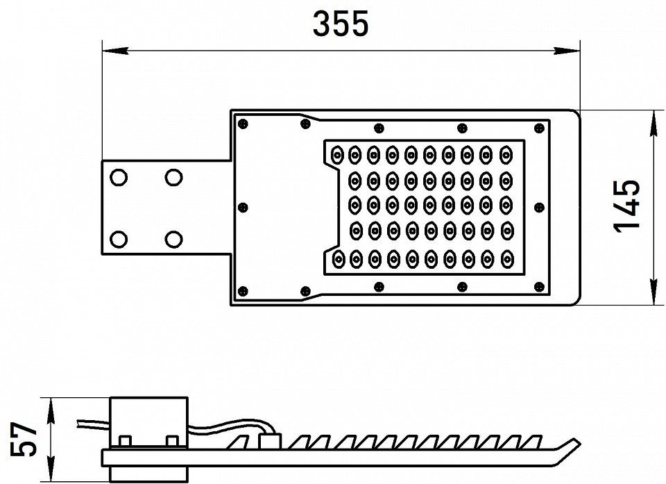 Консольный светильник Эра  SPP-503-0-30K-050