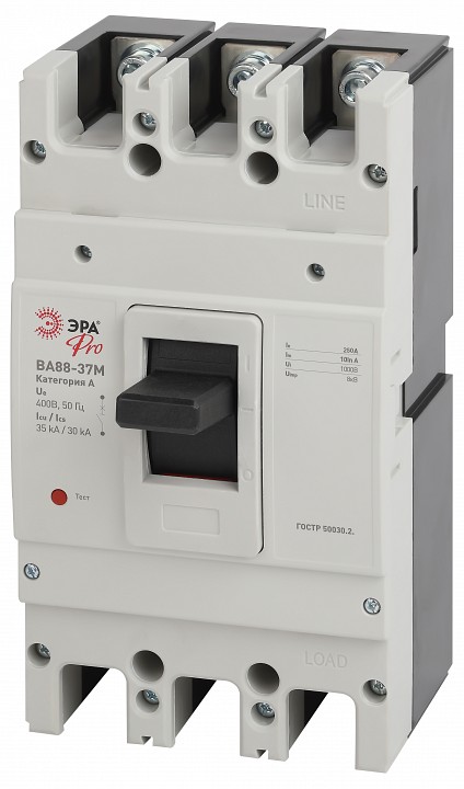 Автоматический выключатель 3P Эра ВА88-37М SVA40-3-0250-E