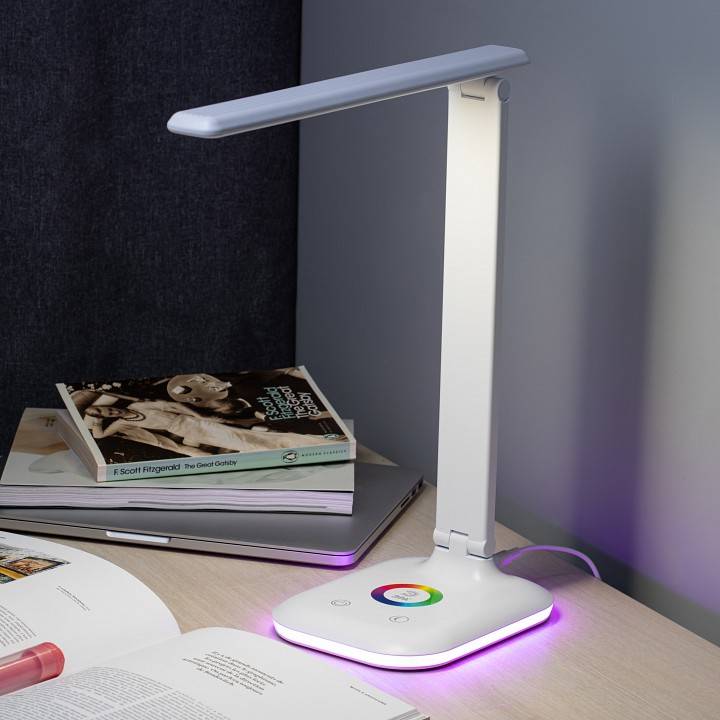 Настольная лампа офисная Эра  NLED-502-11W-W