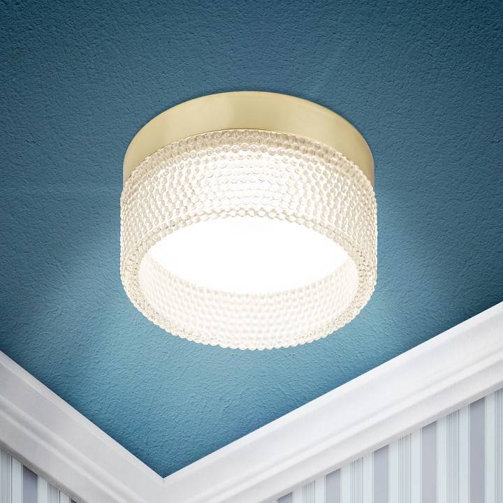 Встраиваемый светильник ЭРА DK97 белый/хром Б0057461