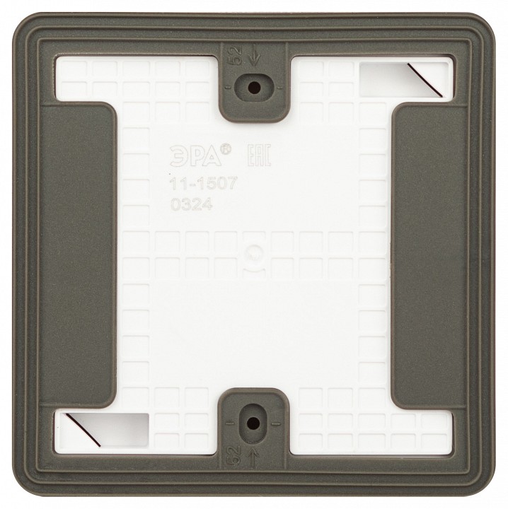 Переключатель одноклавишный с подсветкой Эра Эра Эксперт 11-1507-01