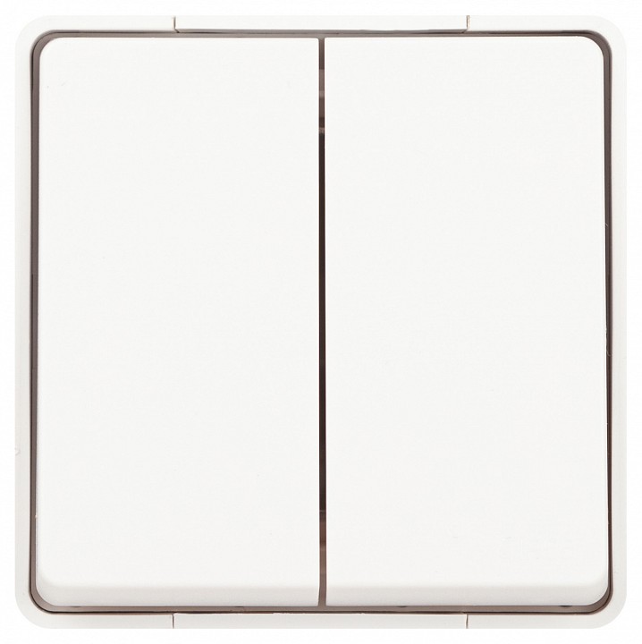 Выключатель двухклавишный Эра Эра Эксперт 11-1504-01