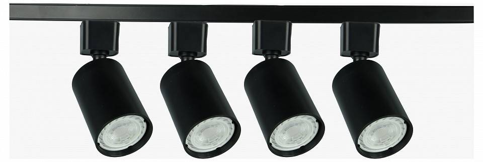 Комплект трековый Эра  TR70-SET4-GU10-BK