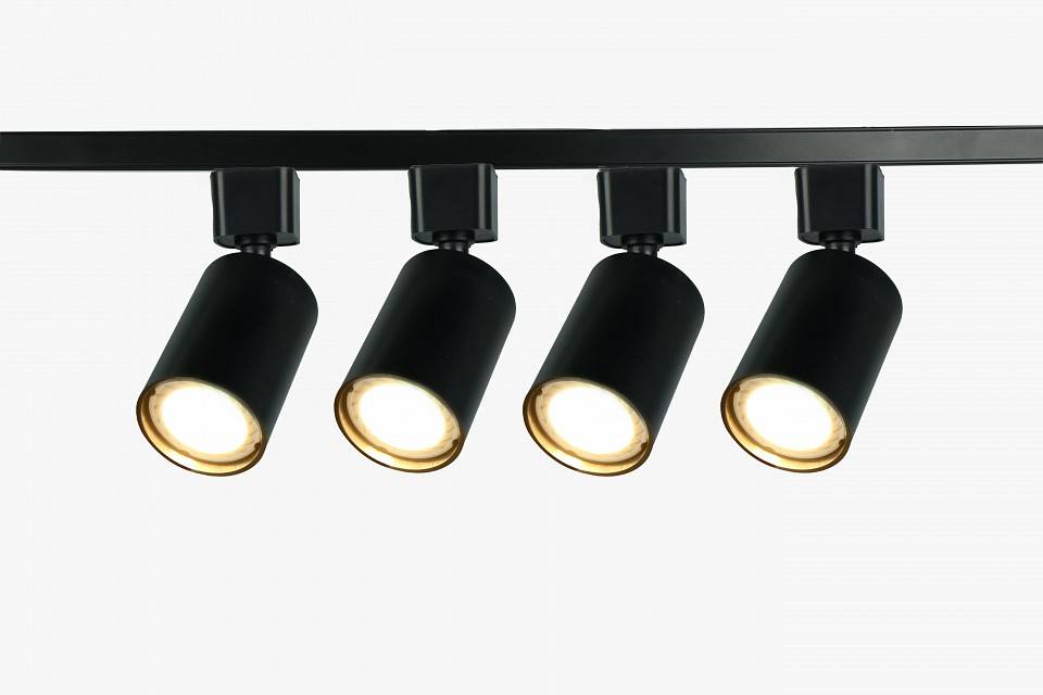 Комплект трековый Эра  TR70-SET4-GU10-BK