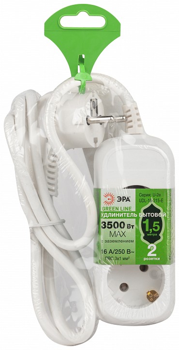 Удлинитель Эра  UDL-16-215-E