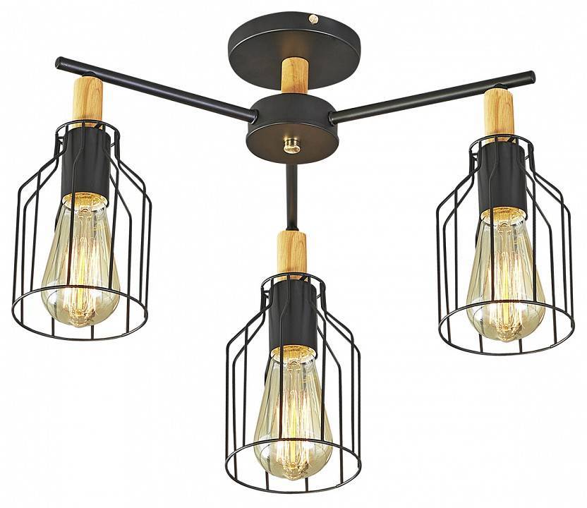 Люстра на штанге Escada Texas 469/3PL Black