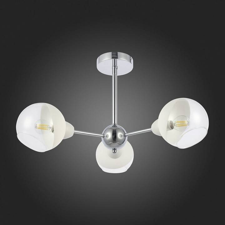 Люстра на штанге EVOLUCE Giorte 3 лампы SLE102702-03