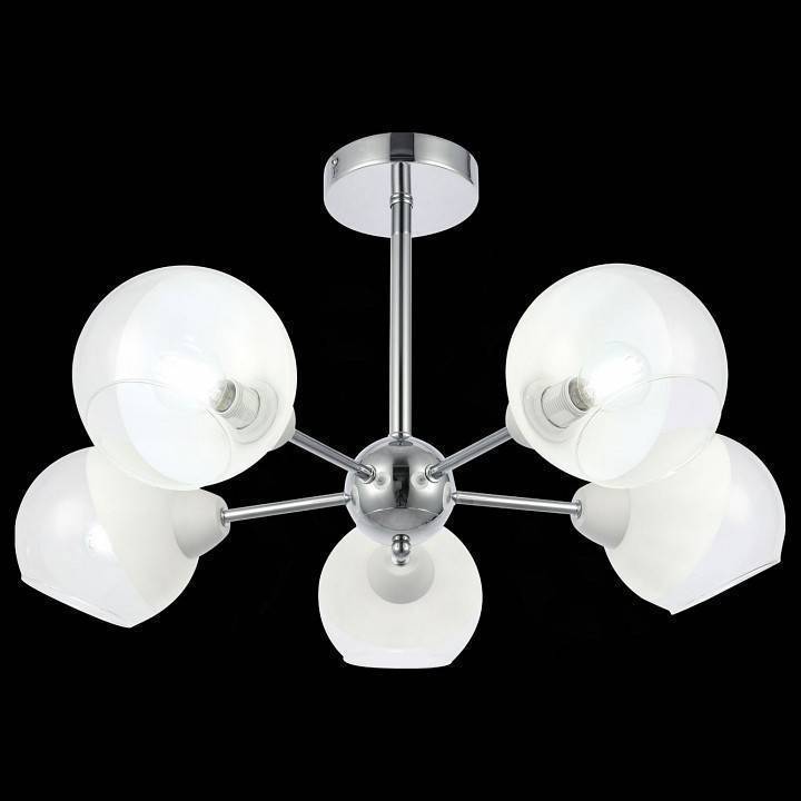 Люстра на штанге EVOLUCE Giorte 5 ламп SLE102702-05