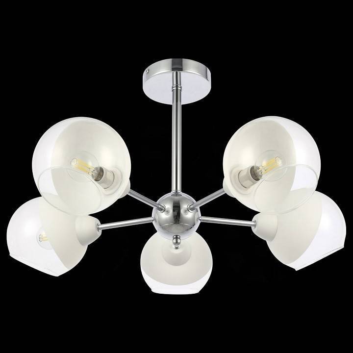 Люстра на штанге EVOLUCE Giorte 5 ламп SLE102702-05