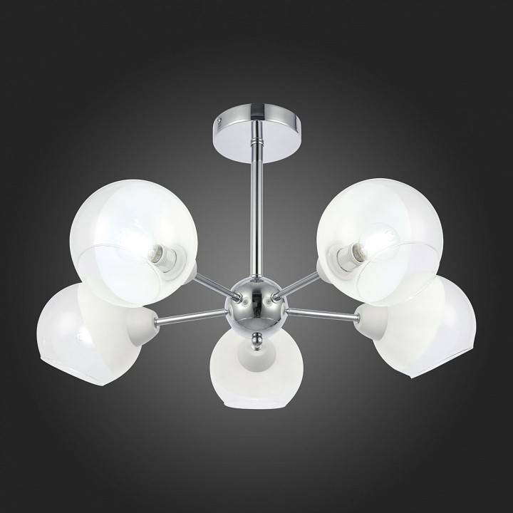 Люстра на штанге EVOLUCE Giorte 5 ламп SLE102702-05