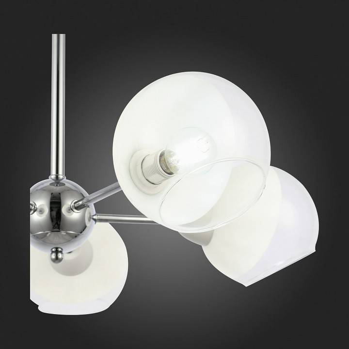 Люстра на штанге EVOLUCE Giorte 5 ламп SLE102702-05