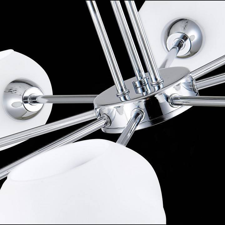 Люстра на штанге EVOLUCE Lanta 8 ламп SLE104302-08