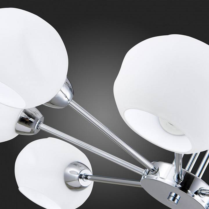 Люстра на штанге EVOLUCE Lanta 8 ламп SLE104302-08