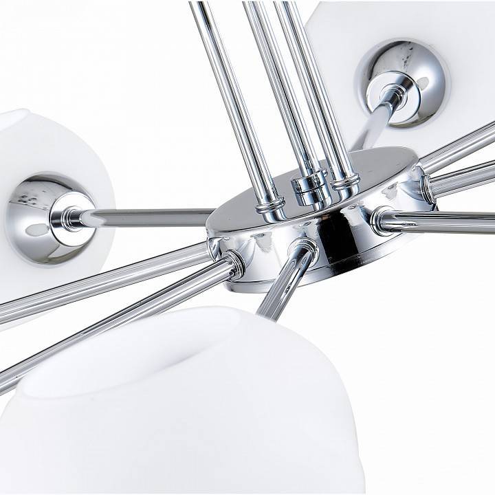 Люстра на штанге EVOLUCE Lanta 8 ламп SLE104302-08