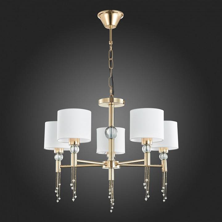 Подвесная люстра EVOLUCE Primma 5 ламп SLE105153-05