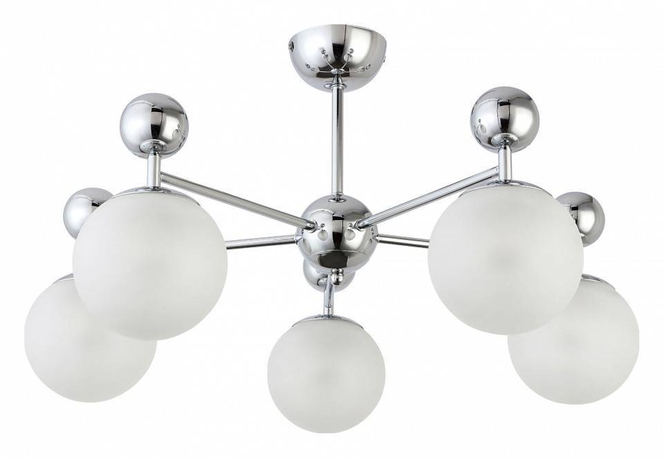 Люстра на штанге EVOLUCE Pechio 5 ламп E14 SLE106102-05