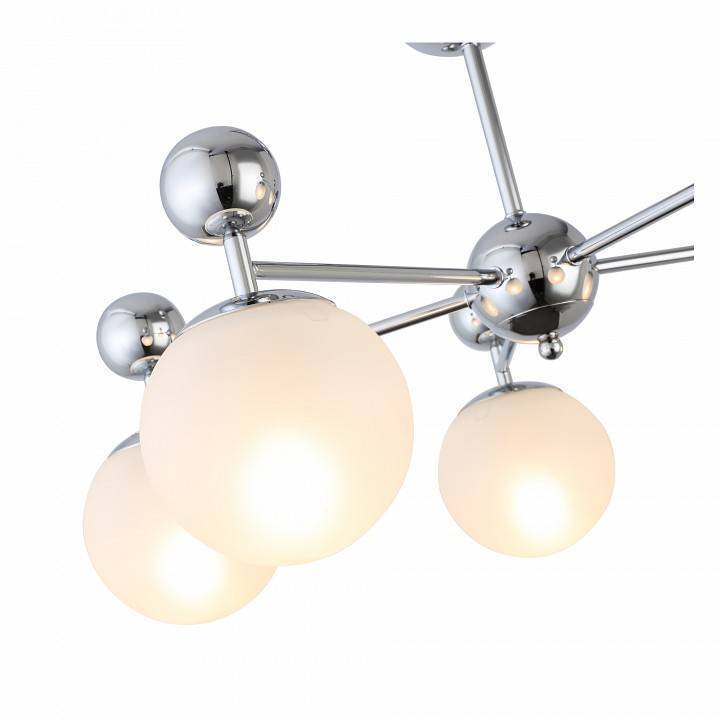 Люстра на штанге EVOLUCE Pechio 5 ламп E14 SLE106102-05