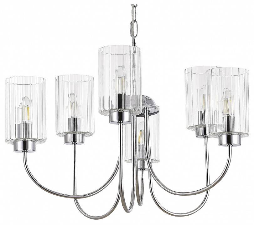 Подвесная люстра EVOLUCE Tilda 6 ламп SLE1127-103-06