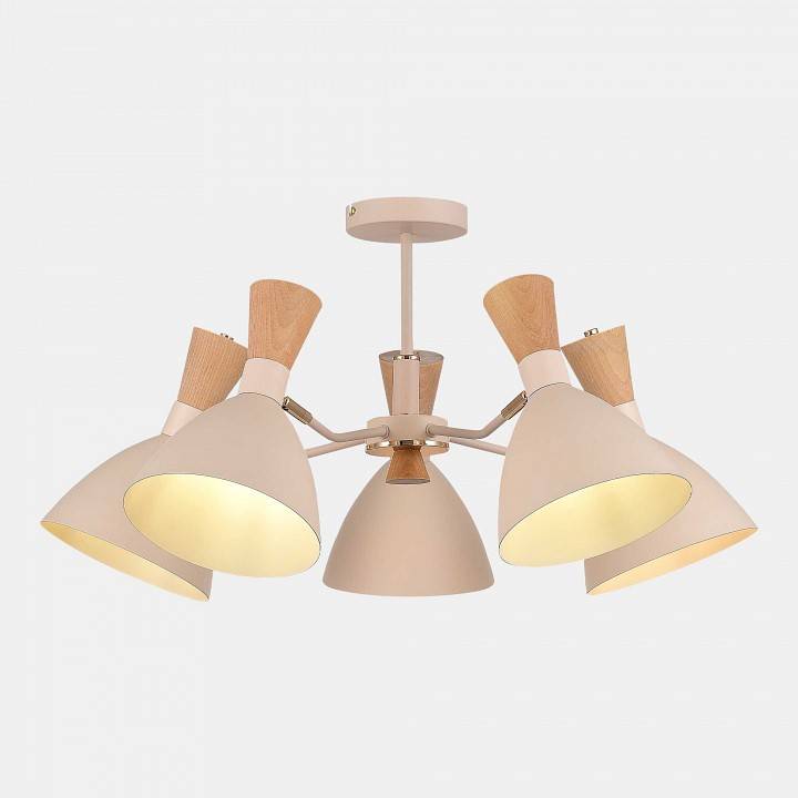 Люстра на штанге EVOLUCE Vista 5 ламп SLE1256-502-05