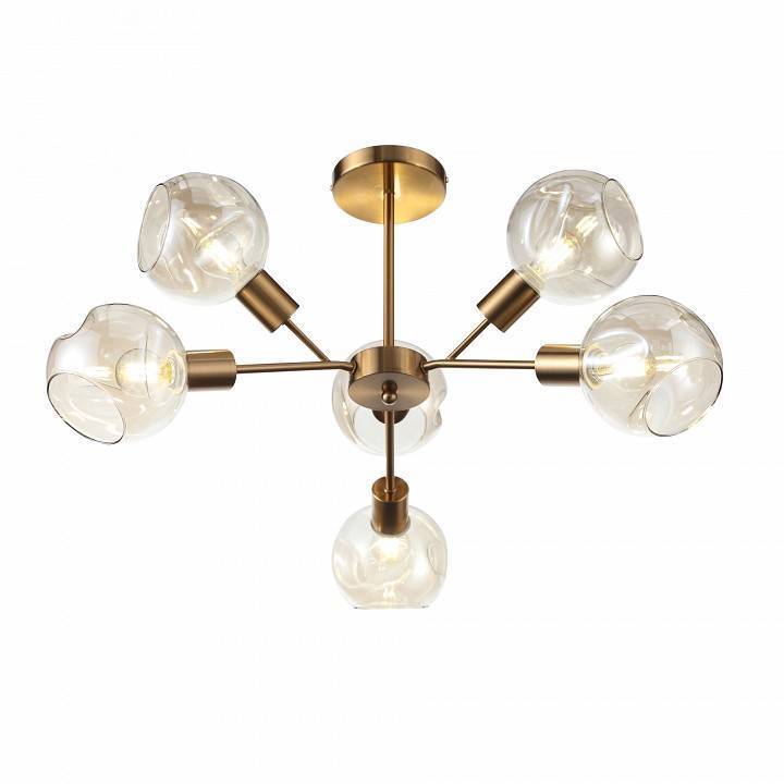 Люстра на штанге EVOLUCE Gentore 6 ламп SLE155302-06