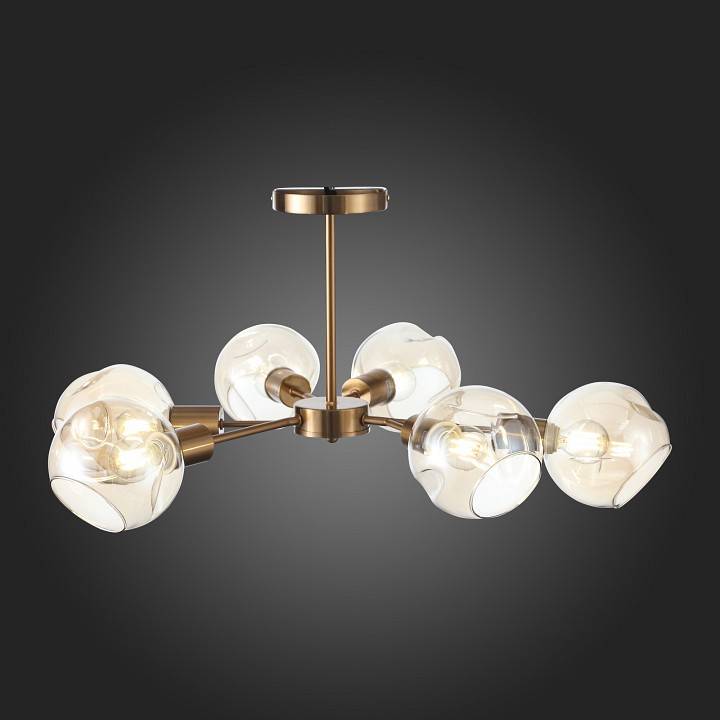 Люстра на штанге EVOLUCE Gentore 6 ламп SLE155302-06