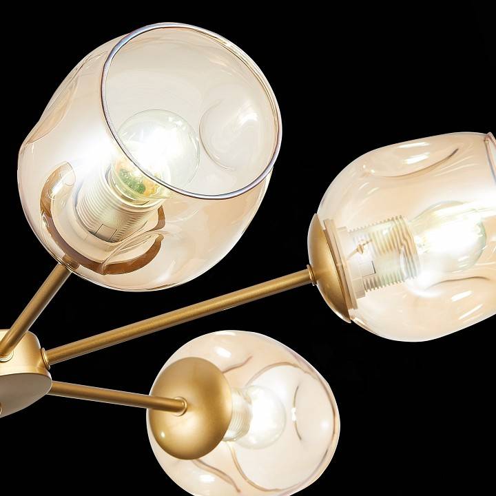 Люстра на штанге EVOLUCE Pallo 6 ламп E14 SLE155412-06