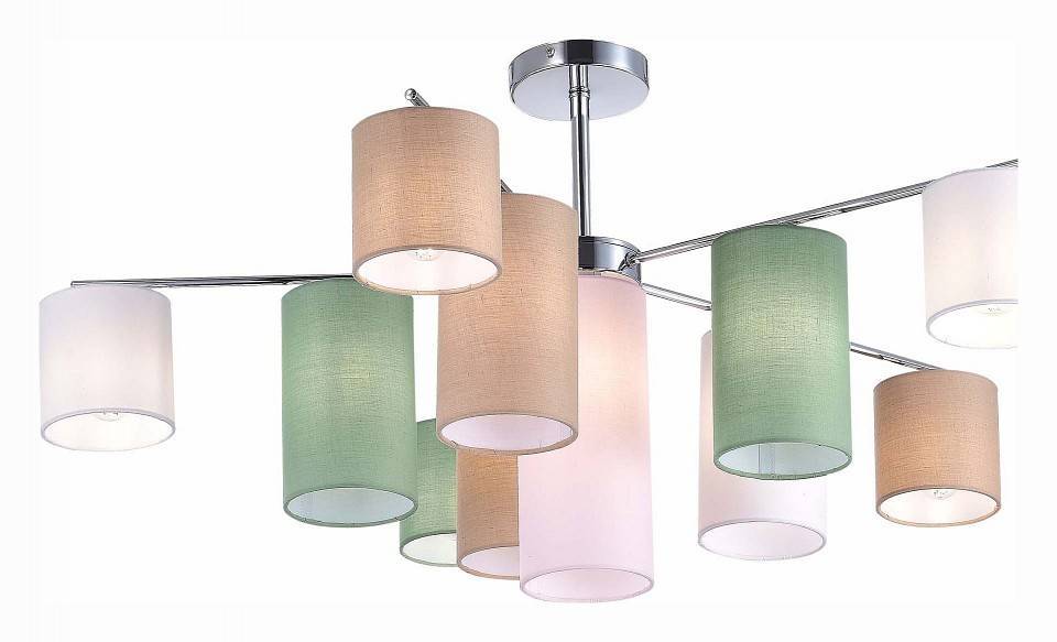 Люстра на штанге EVOLUCE Essenza 11 ламп SLE300602-11