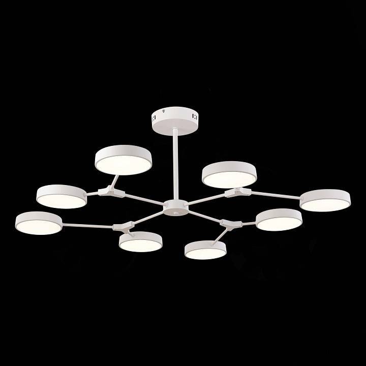 Люстра на штанге EVOLUCE Monta 8 LED SLE6003-502-08