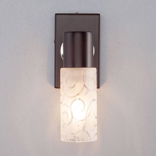 Спот Eurosvet Astoria хром/венге 21130/1