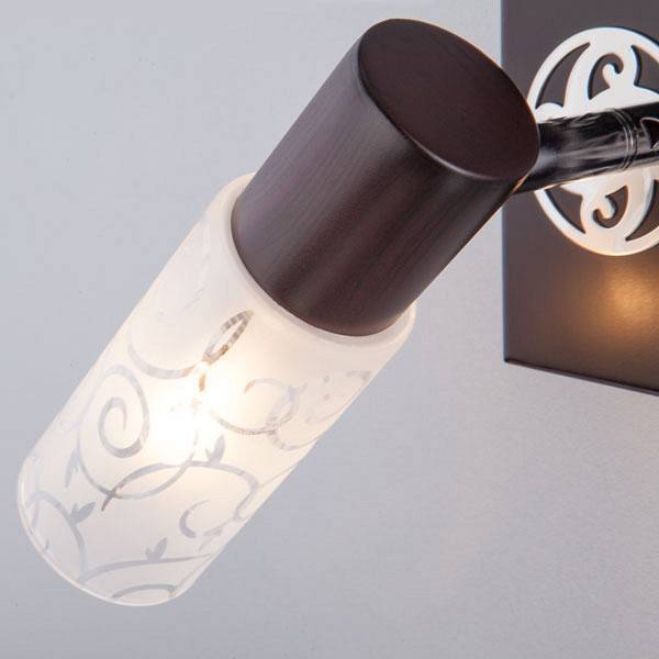 Спот Eurosvet Astoria хром/венге 21130/1