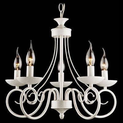 Подвесная люстра Eurosvet Provence 22404/5 белый с золотом 22404/5