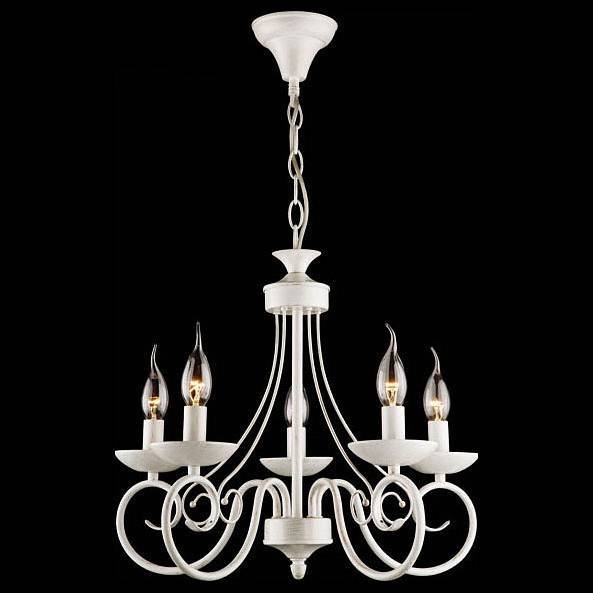 Подвесная люстра Eurosvet Provence 22404/5 белый с золотом 22404/5