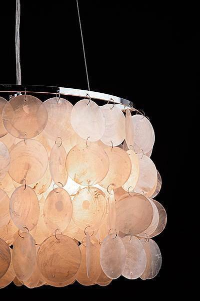 Подвесная люстра Eurosvet Sandra 60005/3 хром/перламутр