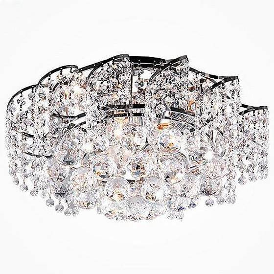 Накладной светильник Eurosvet Charm хром Strotskis 16017/6