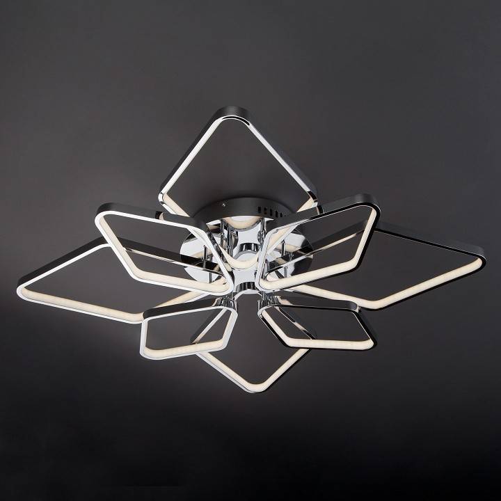 Потолочная люстра Eurosvet Kalifea 90081/8 хром 124 Вт 90081/8