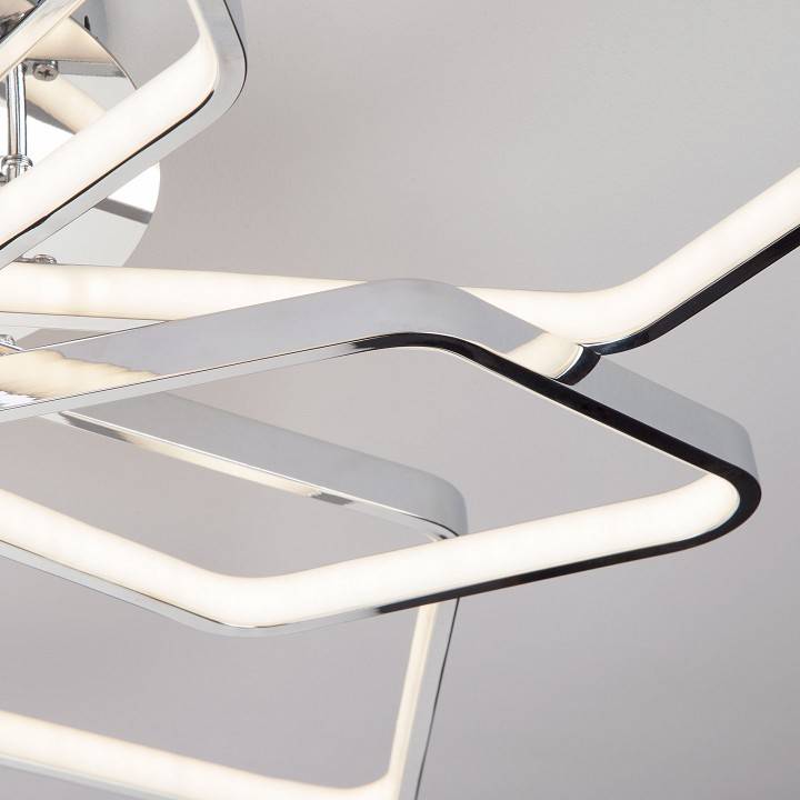 Потолочная люстра Eurosvet Kalifea 90081/8 хром 124 Вт 90081/8