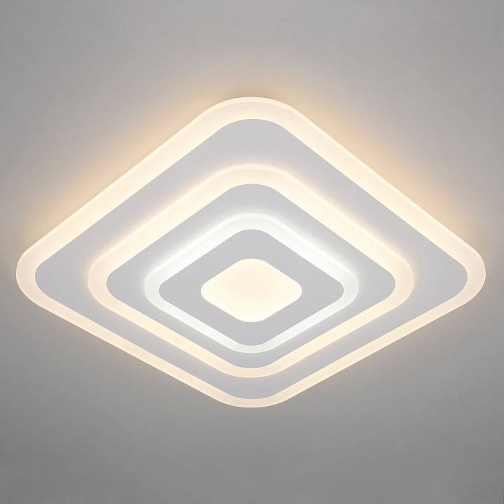 Потолочный светодиодный светильник Eurosvet Siluet 90118/4 белый 90118/4