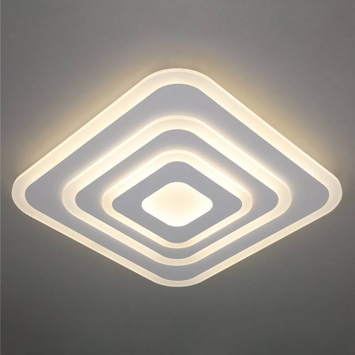 Потолочный светодиодный светильник Eurosvet Siluet 90118/4 белый 90118/4