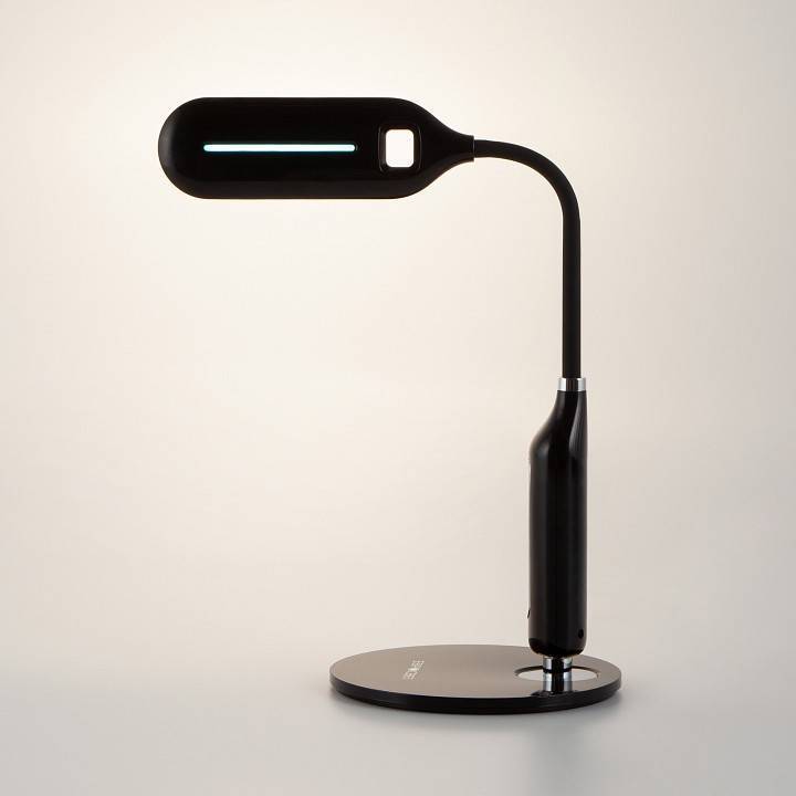 Настольная лампа офисная Eurosvet Soft 8 Вт черный 80503/1