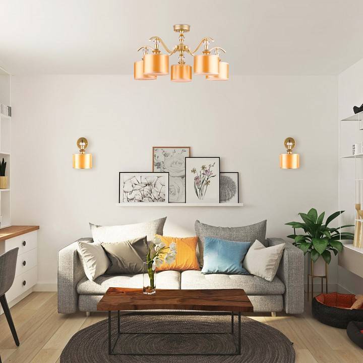 Бра Eurosvet Ofelia перламутровое золото 60070/1