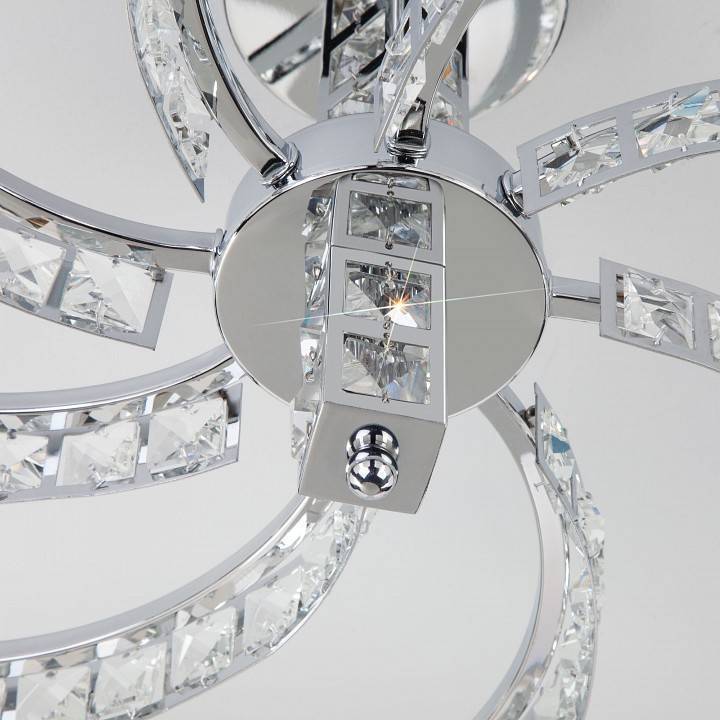 Люстра на штанге Eurosvet Salina 60104/8 хром 60104/8