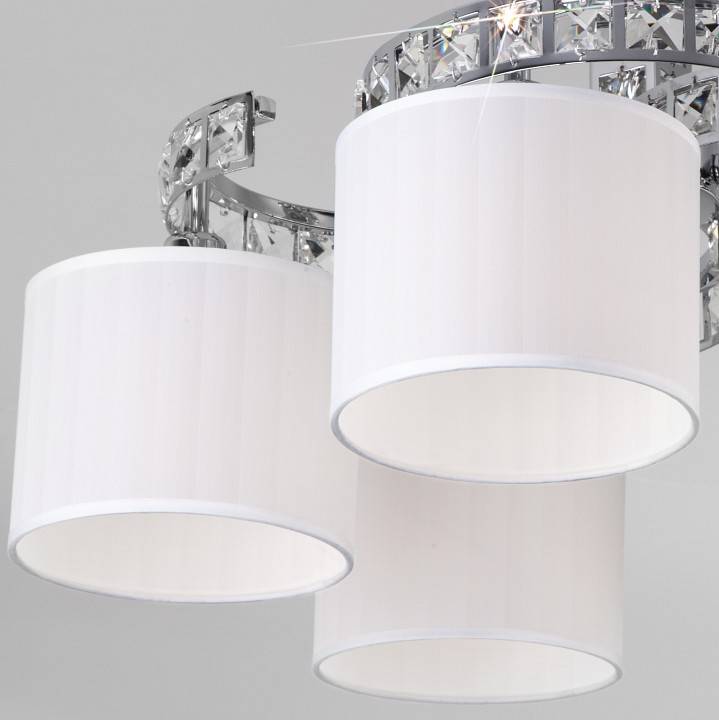 Люстра на штанге Eurosvet Salina 60104/8 хром 60104/8