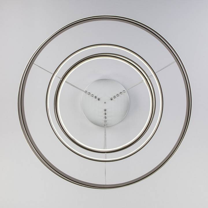 Подвесной светильник Eurosvet Olympia 90179/5 сатин-никель 145 Вт 90179/5 сатин-никель 145W