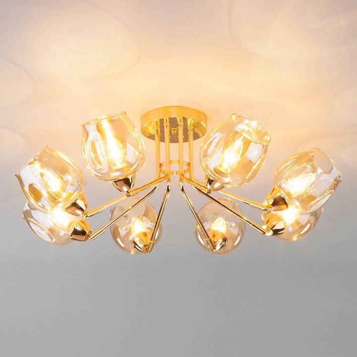 Потолочная люстра Eurosvet Marci 30164/8 золото 30164/8